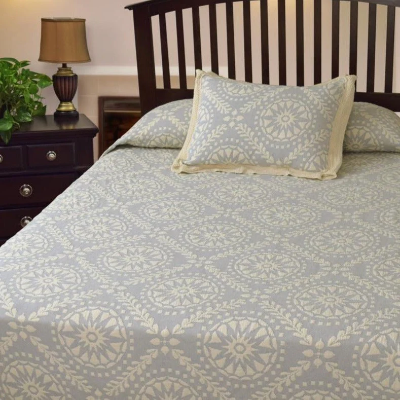 Americana Cotton Matelasse Coverlet - Image 3