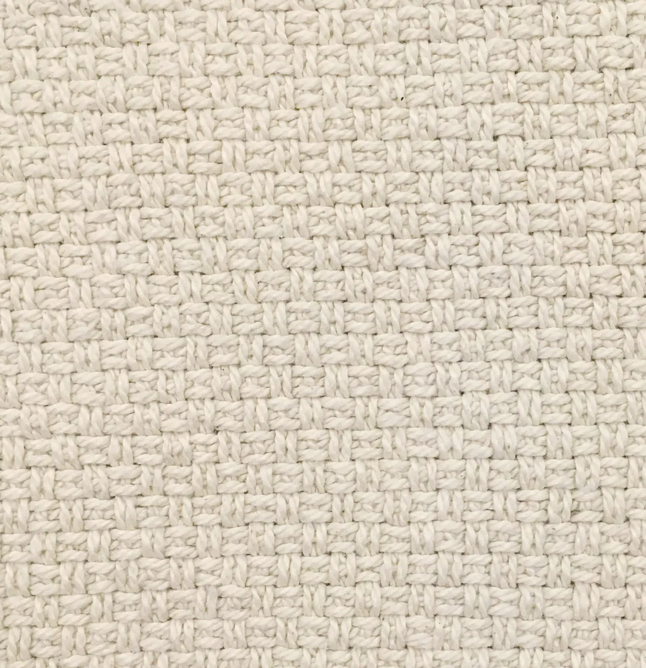 Basketweave Cotton Blanket - Image 3