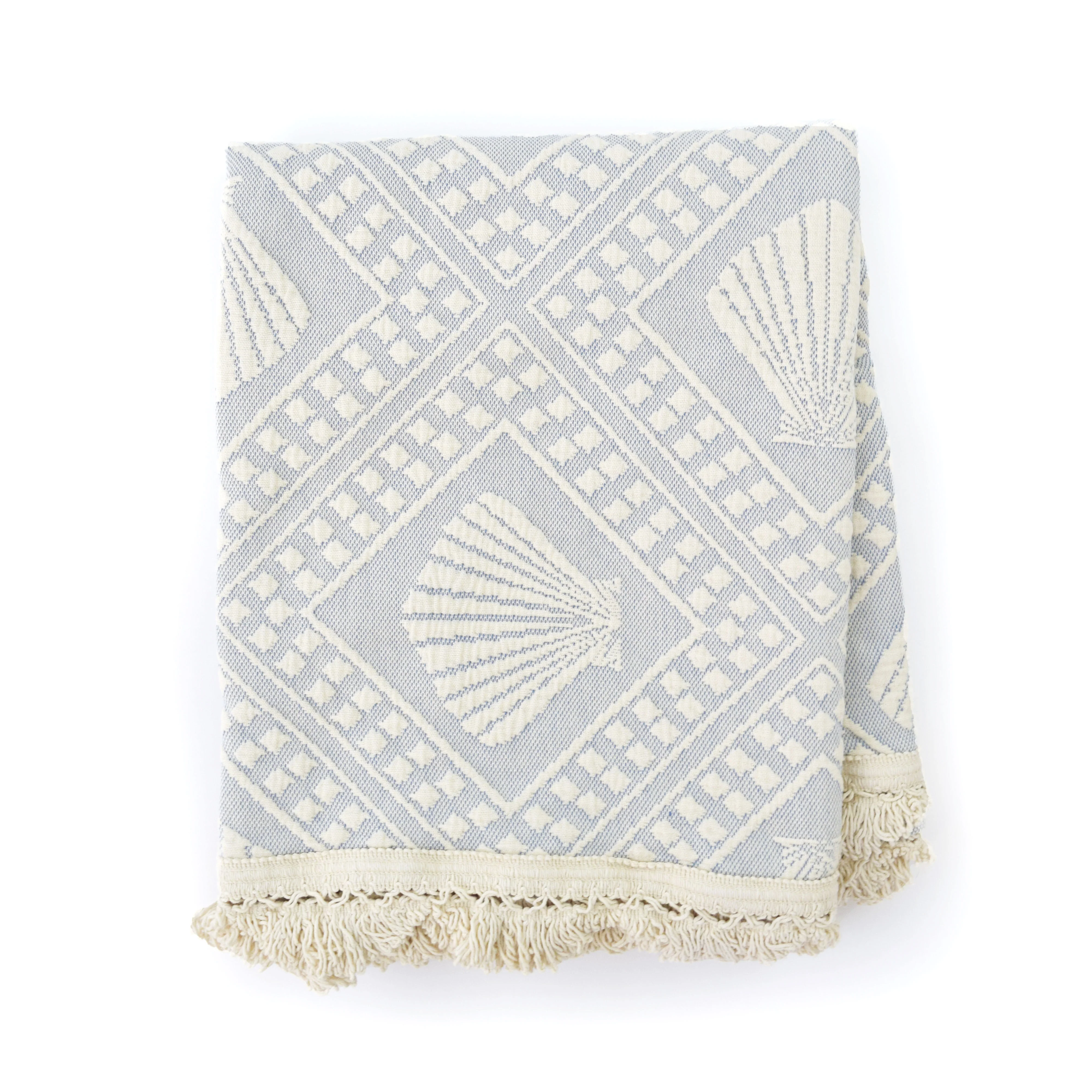 Cape Cod Matelasse Cotton Throw - Image 5