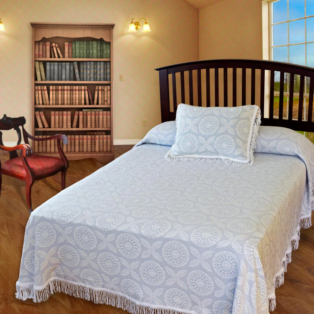 Heritage Cotton Matelasse Bedspread - Image 5