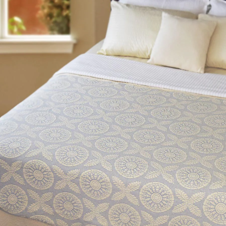 Heritage Matelasse Cotton Throw - Image 3